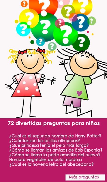 50 divertidos cuestionarios para niños: ¡pon a prueba su conocimiento! Conversación abierta