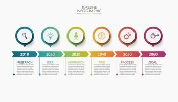 Mejora tus presentaciones con estas plantillas de flechas de l&iacute;nea de tiempo para Keynote