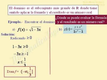 Entendiendo la conexi&oacute;n entre dominio y rango en una funci&oacute;n