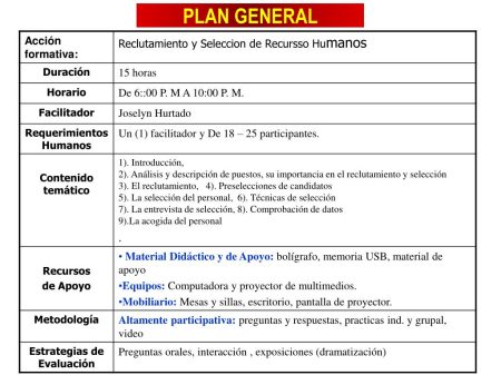 7 ejemplos de planes de reclutamiento para tu empresa 7 ejemplos de planes de reclutamiento para tu empresa