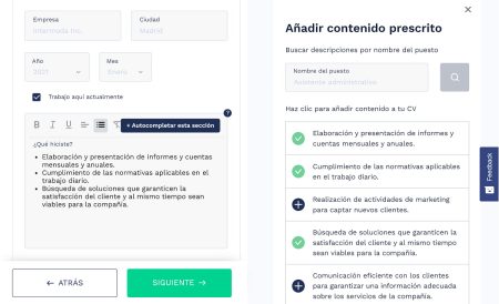 1. Utiliza un formato claro y conciso
