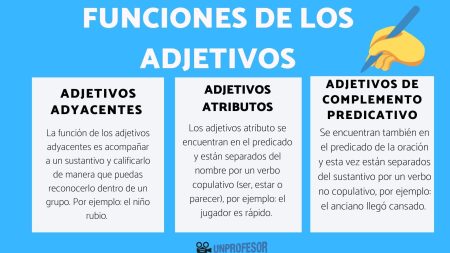 Ejemplos de adjetivos: