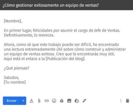3. Mensaje claro y estructurado: