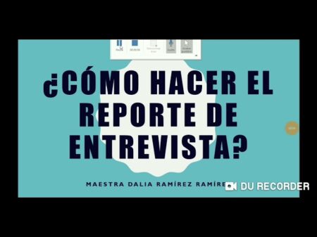 Todo sobre el reporte de entrevista: definición, tipos y ejemplos Todo sobre el reporte de entrevista: definición, tipos y ejemplos