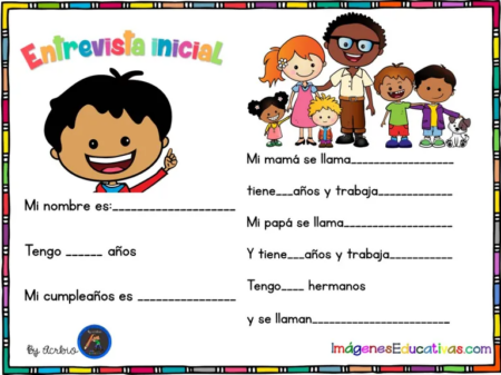 Entrevista para niños: Modelo y preguntas para una experiencia escolar Entrevista para niños: Modelo y preguntas para una experiencia escolar