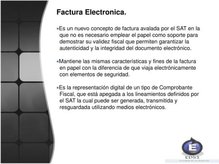Normativa de la factura electr&oacute;nica
