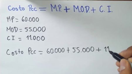 Paso 3: Calcular el costo promedio