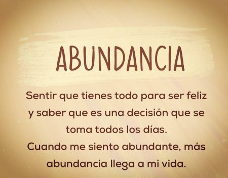 Transforma tu realidad con estas 10 frases que atraer&aacute;n la abundancia