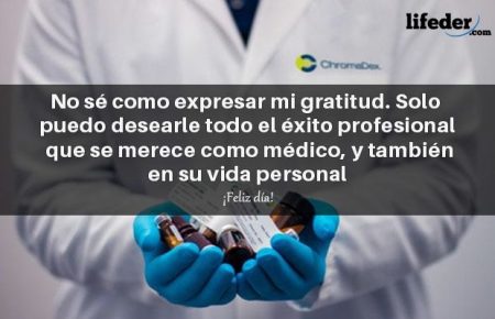 Expresa tu gratitud con estas frases cortas para tu m&eacute;dico