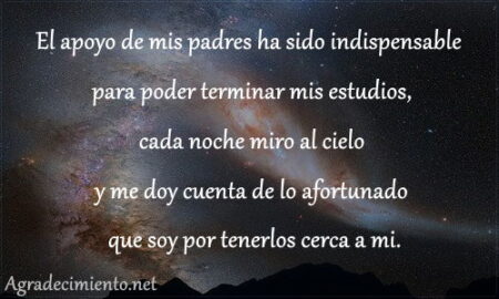 El poder del agradecimiento: Reconociendo el apoyo incondicional de mis padres