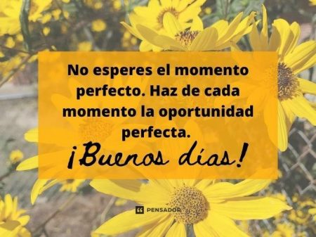 120 frases positivas de buenos días para alegrar tu mañana 4. Agradecimiento