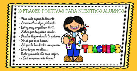 Mensajes positivos para los m&aacute;s peque&ntilde;os