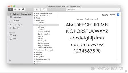 Pasos para instalar tipograf&iacute;as en tu Mac: