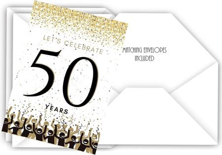 Ideas creativas para hacer invitaciones de cumplea&ntilde;os de 50 a&ntilde;os &uacute;nicas y memorables