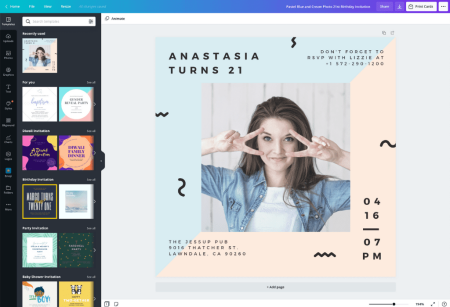 140 ideas increíbles de tarjetas para tus 15 años 1. Diseño y decoración: