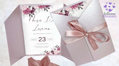 5 Plantillas de Invitaciones Elegantes para Personalizar Plantillas planas con detalles