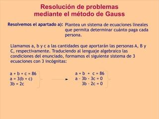 5 Ejercicios del Método de Gauss para Resolver Sistemas de Ecuaciones Contenido del PDF: