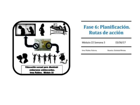 Guía para la fase 6: Planificación de rutas de acción en 5 pasos Conoce la importancia de la información del documento en tu empresa