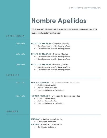 3 ejemplos de curriculum vitae sin experiencia laboral 3 ejemplos de curriculum vitae sin experiencia laboral