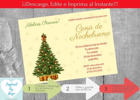 Da la bienvenida a la Navidad con invitaciones originales para tu posada
