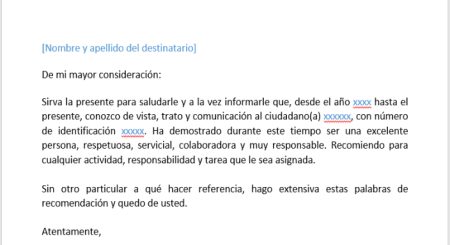 El arte de brindar una recomendaci&oacute;n laboral efectiva
