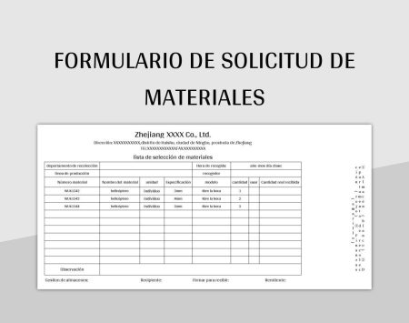 5 Formatos de Solicitud de Materiales que Debes Conocer 5 Formatos de Solicitud de Materiales que Debes Conocer