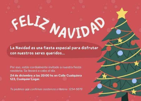 Plantillas editables para invitaciones de posadas navideñas Consejos para personalizar tus invitaciones: