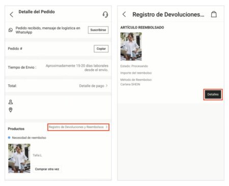 Todo lo que necesitas saber sobre la garantía de envío de Shein Lo que debes hacer si tu pedido de Shein no llega a tiempo
