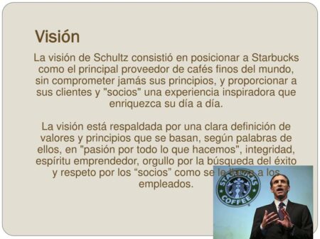 La misi&oacute;n de Starbucks