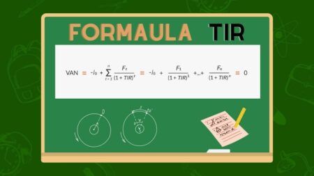 F&oacute;rmula de la TIR