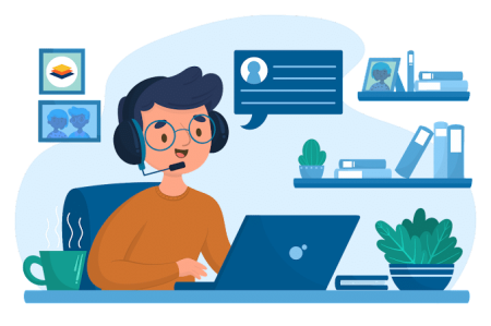 Ventajas del trabajo remoto en atenci&oacute;n al cliente a trav&eacute;s de chat: