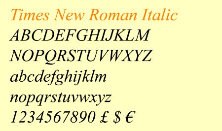 Caracter&iacute;sticas Clave de Times New Roman